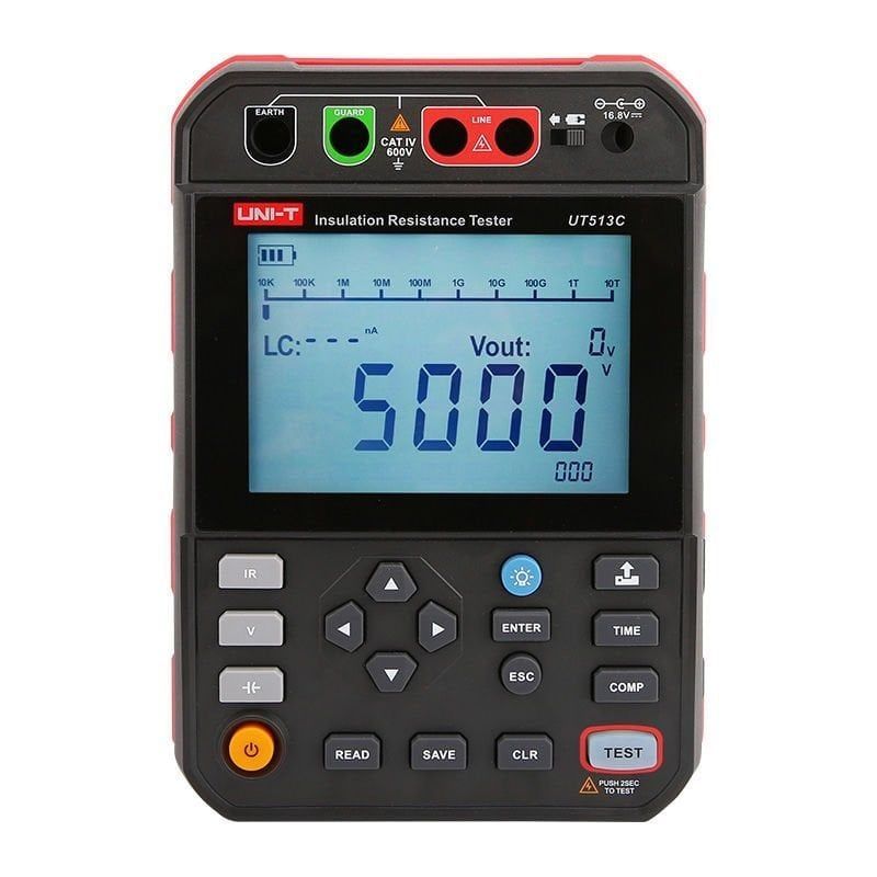 Unit UT513C 5kV Yalıtım Direnci Test Cihazı