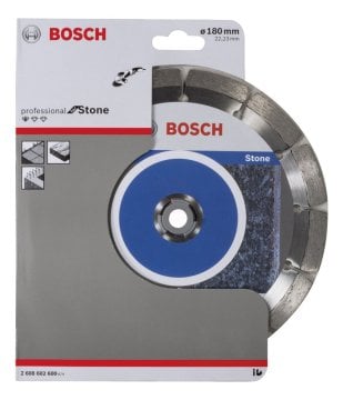 Bosch Elmas Kesme Diski Standard For Stone 180x22,23 mm - 2608602600