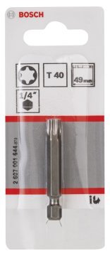 Bosch Vidalama Ucu Extra Hard T40x49 mm (1 Adet) - 2607001644