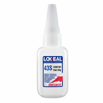 Loxeal Hızlı Yapıştırıcı Etil Siyanoakrilat 43S 20 Gr