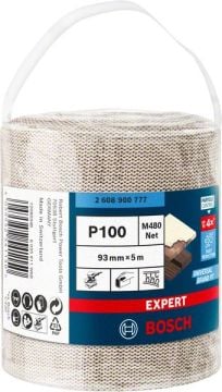 Bosch Ağ Zımpara Expert M480 93 mm x 5 Mt100 Kum (1 Adet) - 2608900777