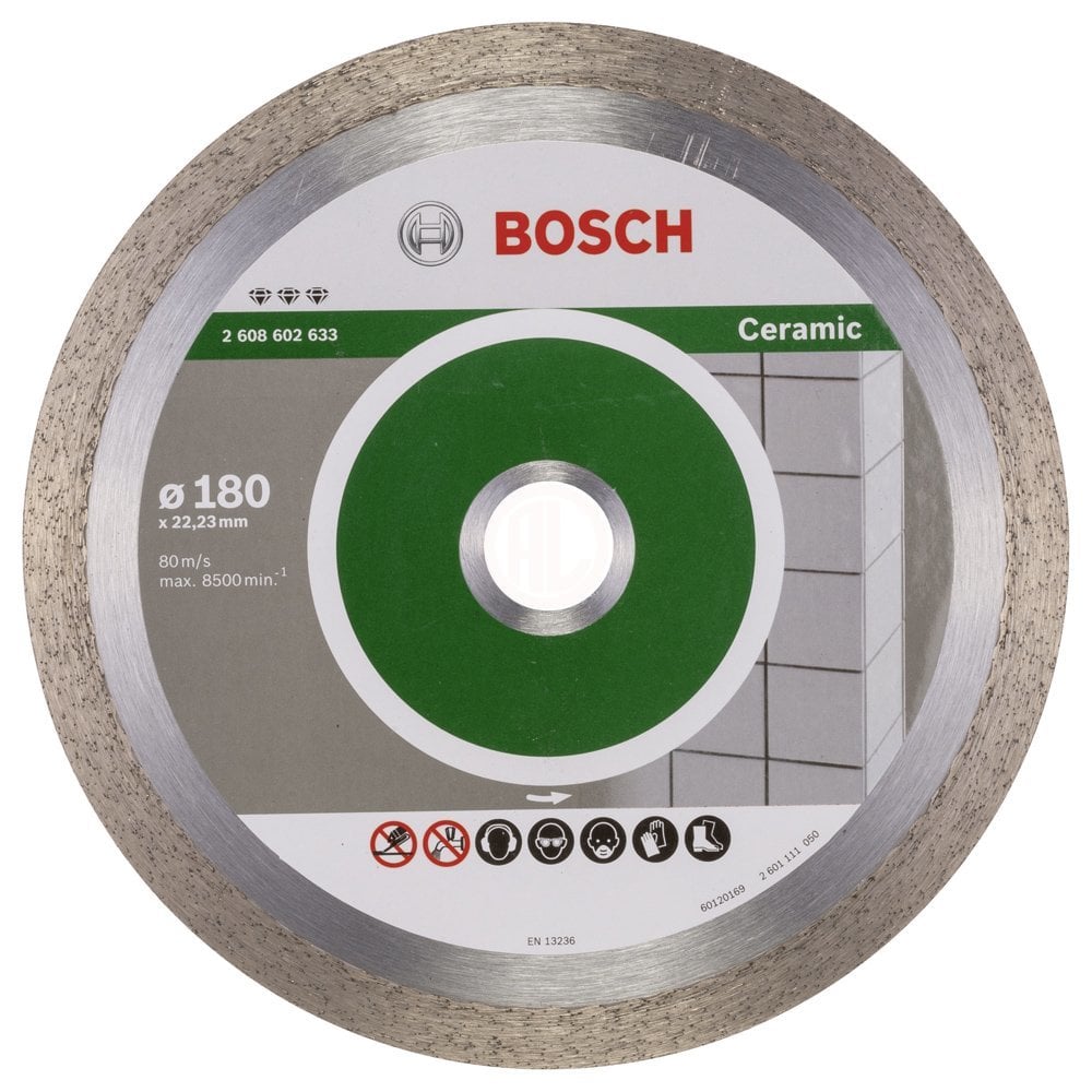 Bosch Seramik Kesmek İçin Elmas Bıçak 180 Mm (Best) Best For Ceramic - 2608602633