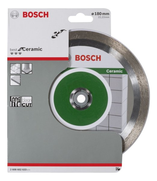 Bosch Seramik Kesmek İçin Elmas Bıçak 180 Mm (Best) Best For Ceramic - 2608602633