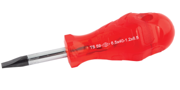 İzeltaş Düz Uçlu Topaç Tornavida Kraft Seri 6,5x40 mm