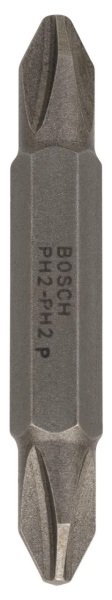 Bosch Vidalama Ucu Çift Taraflı Extra Hard PH2-PH2x45 mm (1 Adet) - 2607001740