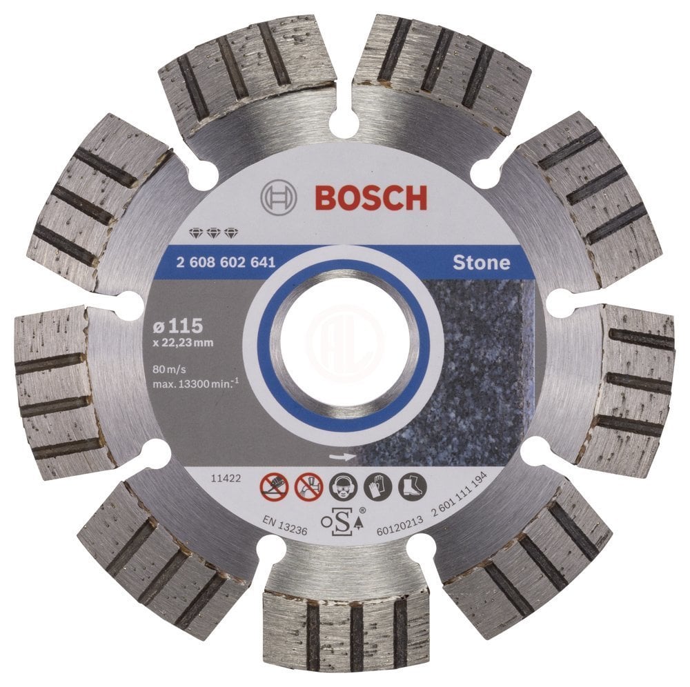 Bosch Elmas Kesme Diski Best For Stone 115x22,23 mm - 2608602641