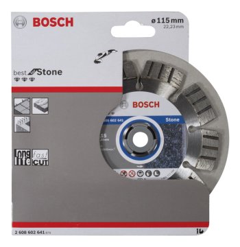 Bosch Elmas Kesme Diski Best For Stone 115x22,23 mm - 2608602641