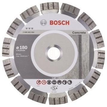 Bosch Elmas Kesme Diski Best For Concrete 180x22,23 mm - 2608602654