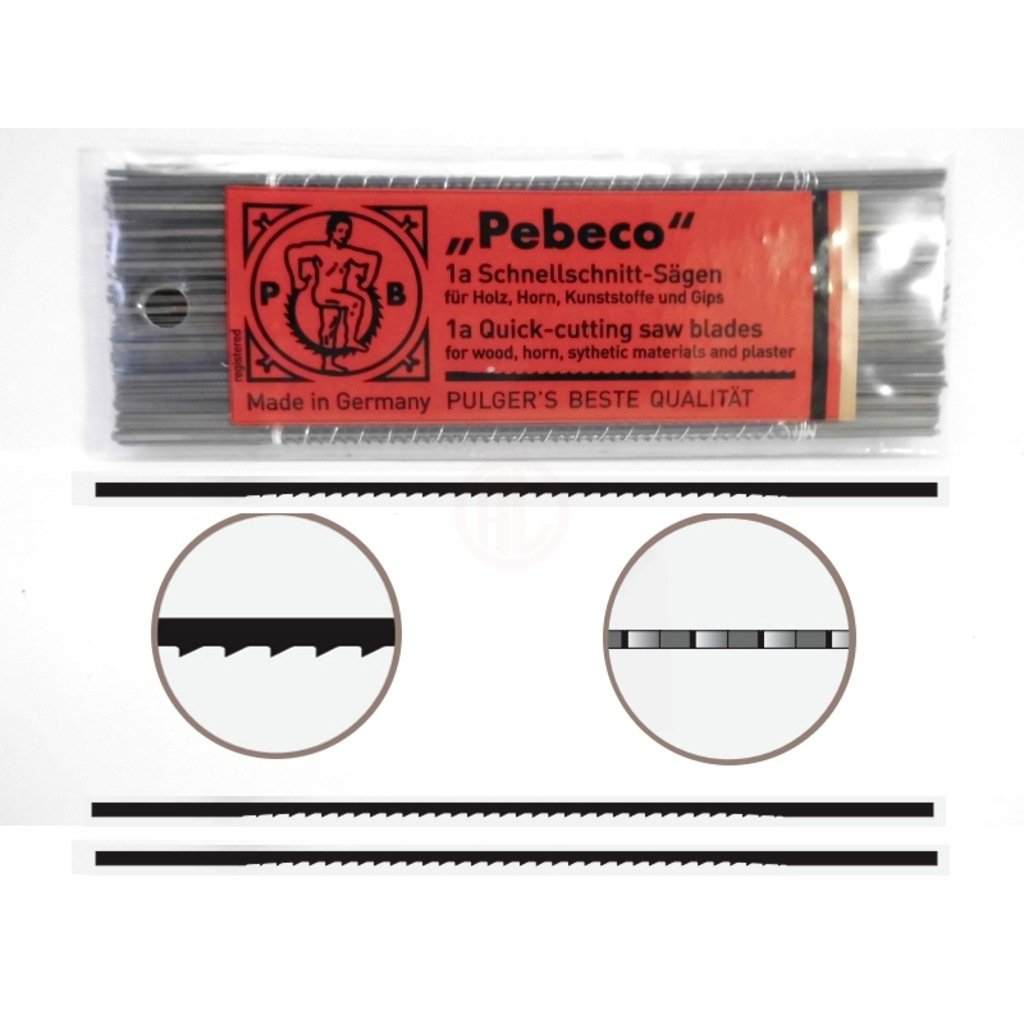 Pebeco Ahşap Kıl Testere No:12 (12 Adet)