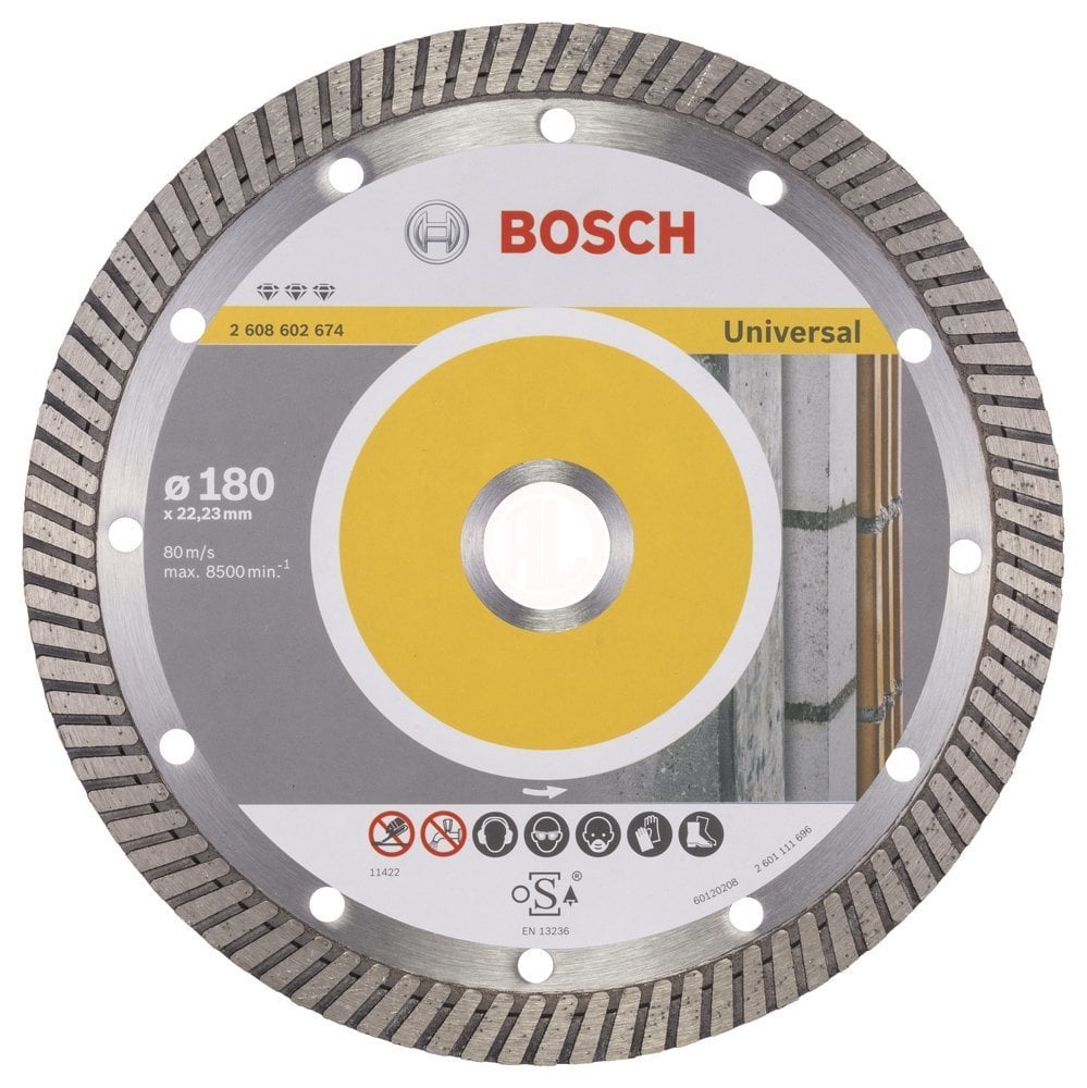 Bosch Elmas Kesme Diski Best For Universal 180x22,23 mm - 2608602674