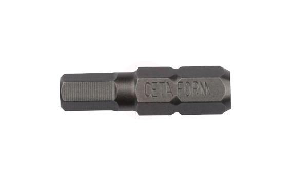 Ceta Form 1/4 İnç Allen Bits Uç 1/4 İnç X 25Mm
