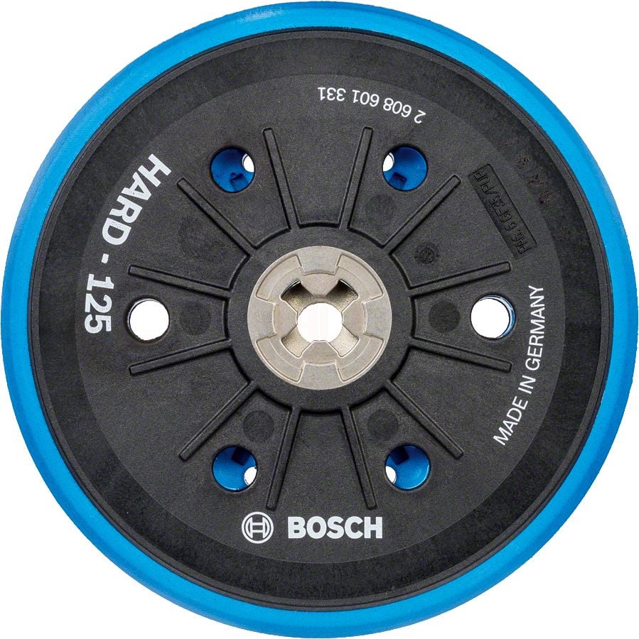 Bosch Zımpara Tabanı Çok Delikli 125 mm Sert (GET 55-125) - 2608601331