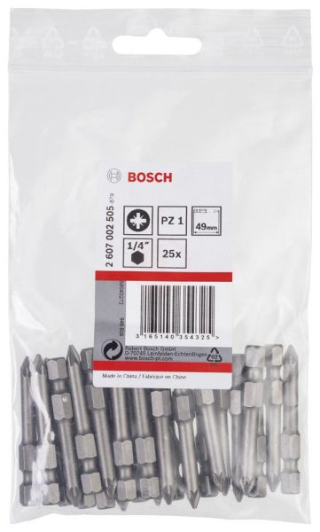 Bosch Vidalama Ucu Extra Hard PH2x49 mm (25 Adet) - 2607002503