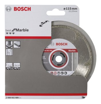 Bosch Elmas Kesme Diski Best For Marble 115x22,23 mm - 2608602689