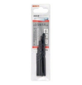 Bosch Set Ve Kasetli Matkap Ucu 3 Parça 2-3-4-5-6 Mm Met - 2607018351