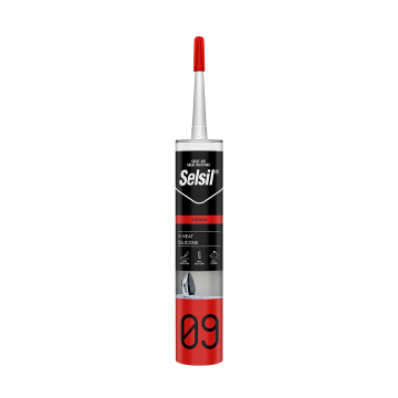 Selsil X Isı Silikonu 280 Ml Kırmızı (150°C)