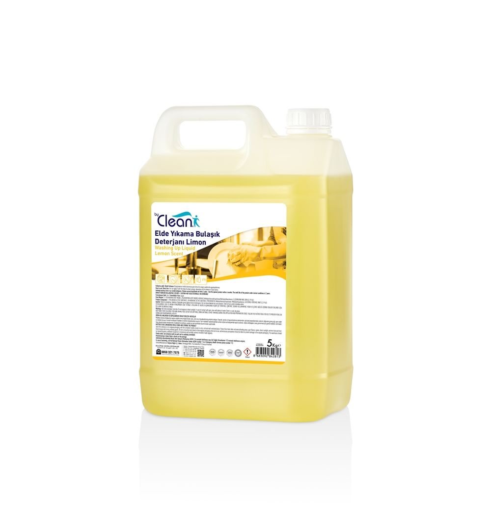 Rulopak By Clean Elde Yıkama Bulaşık Deterjanı Limon Kokulu 5 Kg