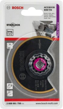 Bosch Starlock Testere Ucu MultiMaterial ACZ 85 EIB 85 mm (1 Adet) - 2608661758