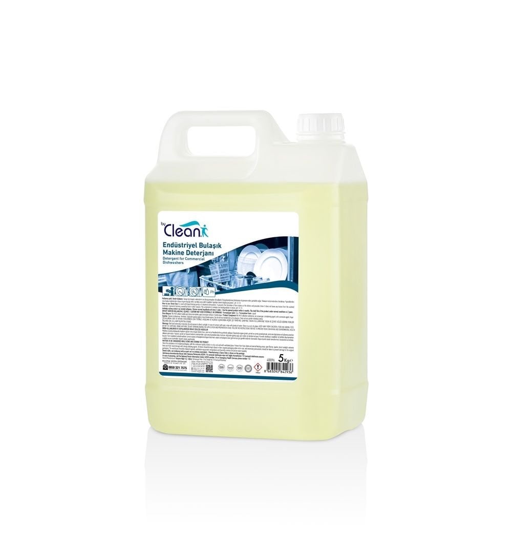 Rulopak By Clean Endüstriyel Bulaşık Makinesi Deterjanı 5 Litre