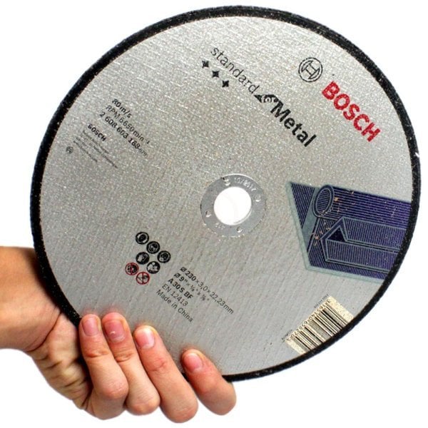 Bosch Kesme Diski Standard For Metal Düz 180x22,23x3,0 mm (A 30 S BF) - 2608603167