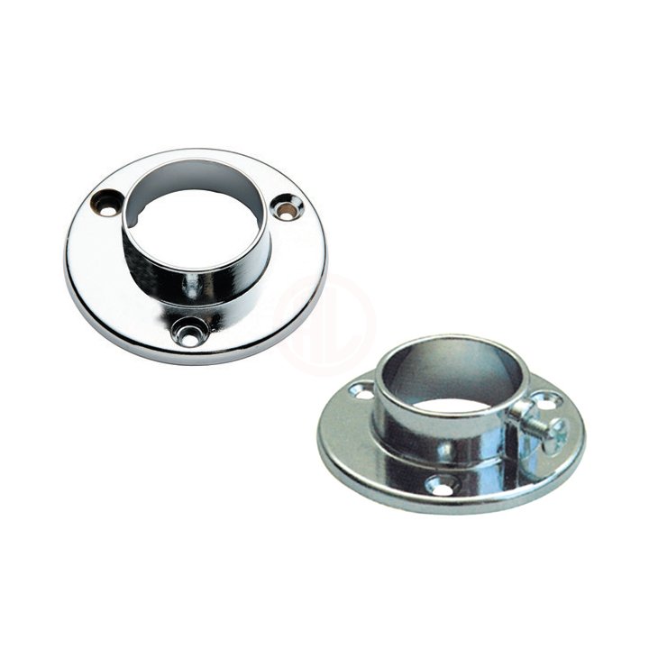 Ayder Yuvarlak Flanş Vidasız Krom - D 0701