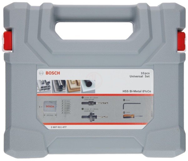Bosch Delik Açma Testeresi HSS Bi-Metal Set (10 Parça) - 2607011477