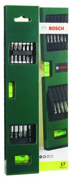 Bosch Vidalama Ucu Su Terazili Set (17 Parça) - 2607017070