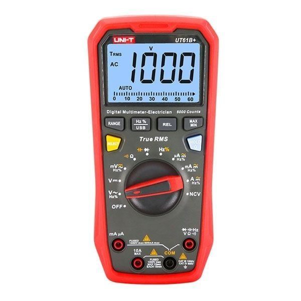 UNI-T UT61B + 1000V True RMS Dijital Multimetre