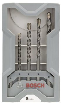 Bosch Beton Matkap Ucu CYL-3 Silver Percussion Set (5 Parça) - 2607017080