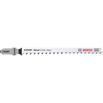 Bosch Dekupaj Testere Bıçağı Expert ExCleanfWood T308 BP (3 Adet) - 2608900557