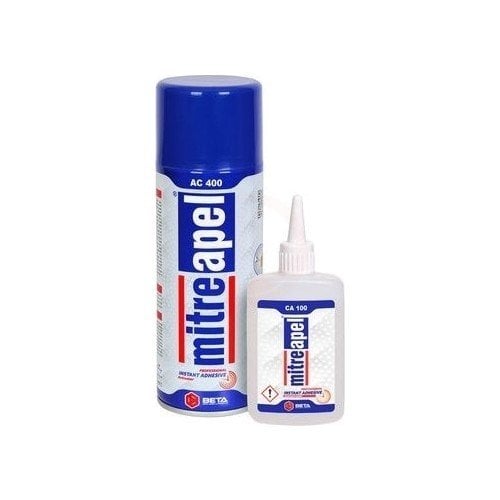 Apel Mitreapel Hızlı Yapıştırıcı (Ca100 + Ac400) 100 Gr + 400 Ml