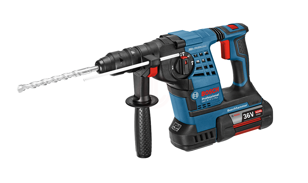Bosch Akülü Kırıcı Delici Makine SDS Plus GBH 36VF-LI (2 x 4,0 Ah Akü) - 0611907002