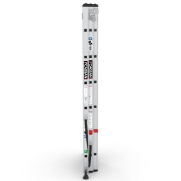Çağsan Üç Parçalı Çok Amaçlı Alüminyum Merdiven 3x6 Basamaklı - TS6160