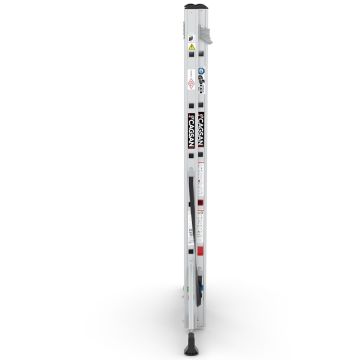 Çağsan İki Parçalı Çok Amaçlı Alüminyum Merdiven 2x6 Basamaklı - TSA4