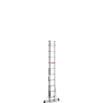 Çağsan İki Parçalı Çok Amaçlı Alüminyum Merdiven 2x10 Basamaklı - TSA6