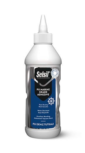 Selsil Selfix PU Deniz Tutkalı Şeffaf 700 Gr