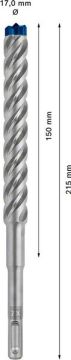 Bosch Kırıcı Delici Uç SDS-Plus-7X Expert 17x215 mm (1 Adet) - 2608900136