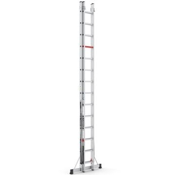 Çağsan İki Parçalı Çok Amaçlı Alüminyum Merdiven 2x14 Basamaklı - TSA8