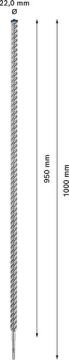 Bosch Kırıcı Delici Uç SDS-Plus-7X Expert 22x1000 mm (1 Adet) - 2608900149