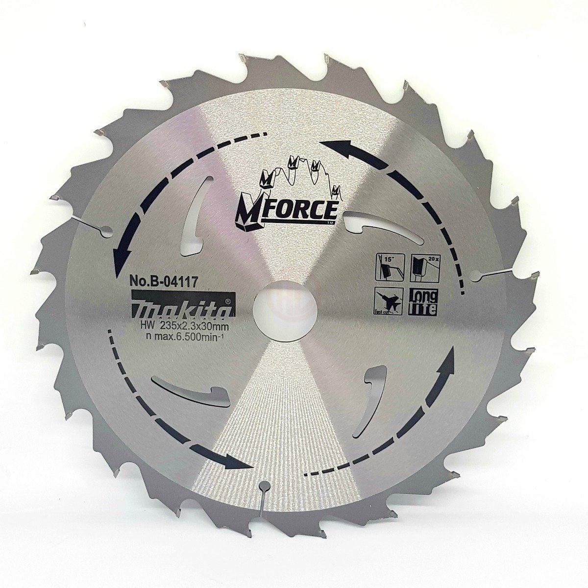 Makita Profesyonel Ahşap Daire Testere 235x20 mm 20 Diş (B-04117)