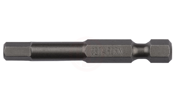 Ceta Form 1/4 İnç Allen Bits Uç 6.0 X 50 Mm