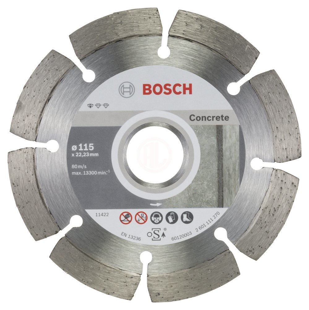 Bosch Elmas Kesme Diski Standard For Concrete 115x22,23 mm (10 Adet) - 2608603239