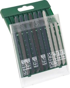 Bosch Dekupaj Testere Bıçağı Set (10 Parça) - 2607019461