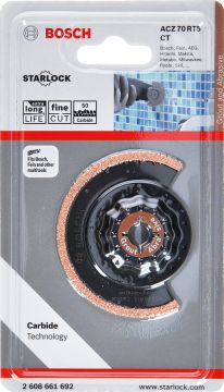 Bosch Starlock Testere Ucu GroutAbraSive ACZ 70 RT5 70 mm (1 Adet) - 2608661692