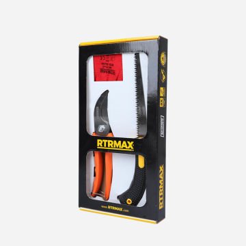 Rtrmax RTK7004 3 Lü Set Budama Makası - Testere - Eldıven -Bahce Set