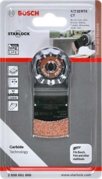 Bosch Starlock Testere Ucu GroutAbraSive AVZ 32 RT5 32 mm (1 Adet) - 2608661868