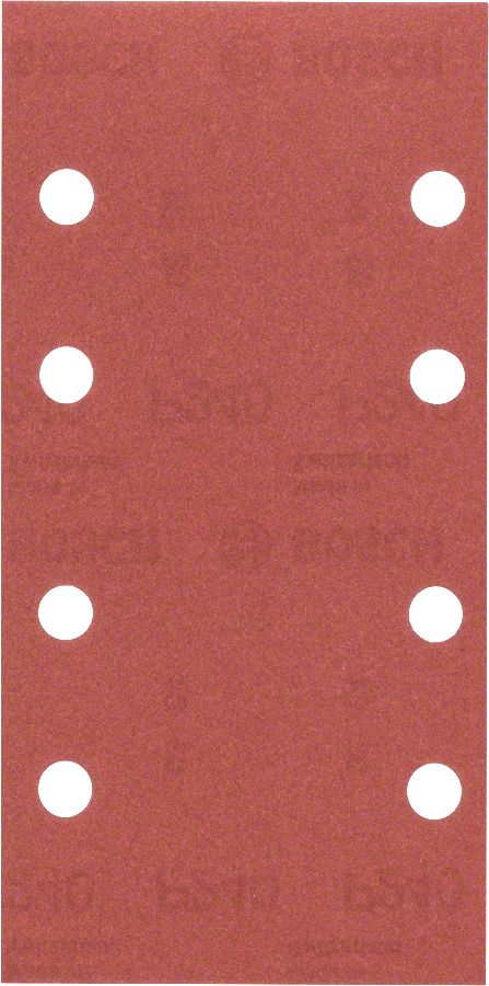Bosch Titreşimli Zımpara Kağıdı 8 Delik 93x185 mm 240 Kum (10 Adet) - 2609256A85