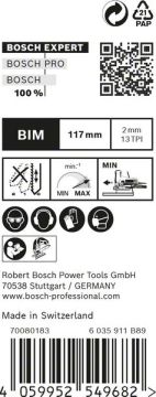 Bosch Dekupaj Testere Bıçağı Expert ExCleanHardW T308 BFP (25 Adet) - 2608901181