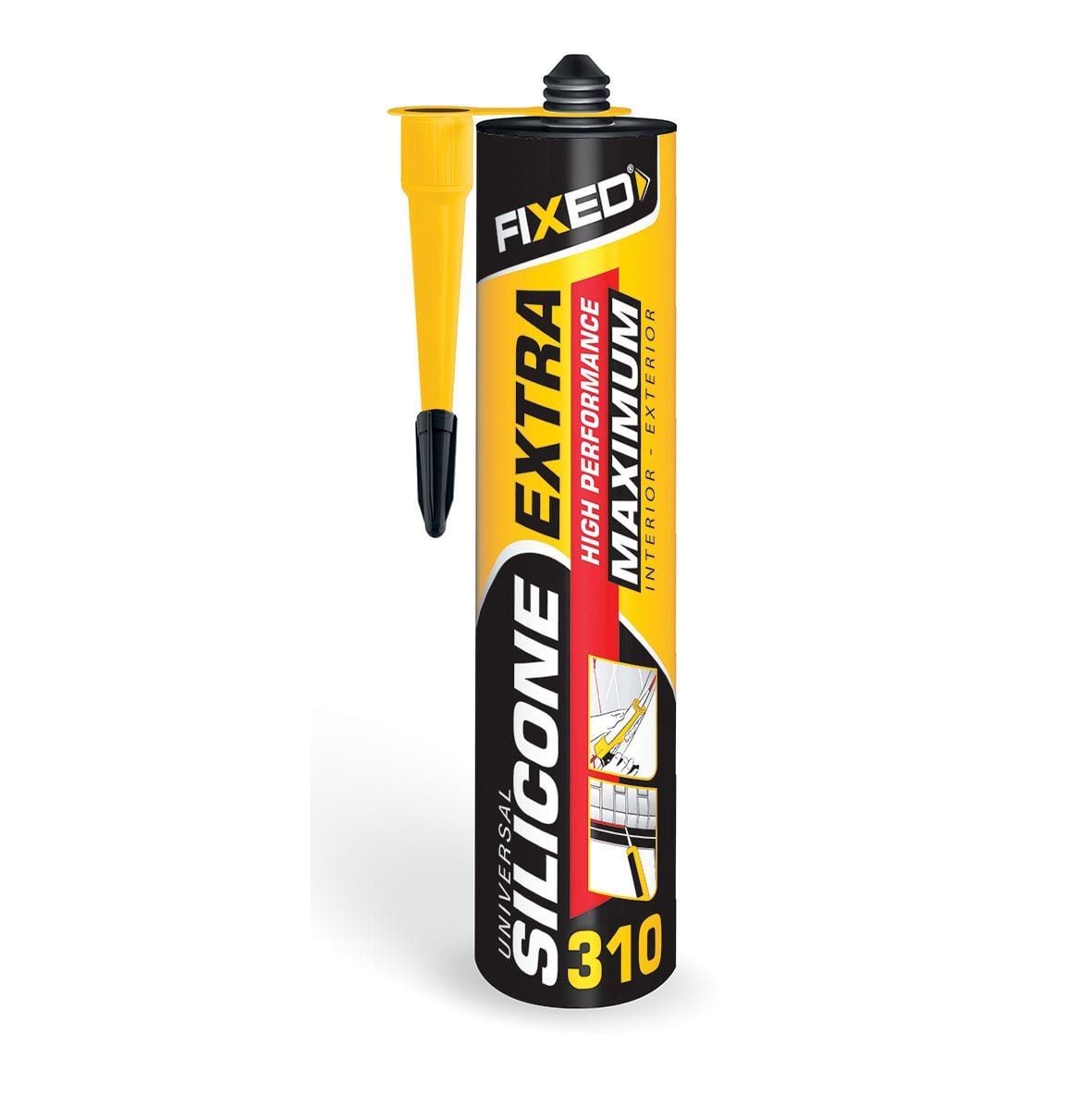 Fixed F310B Genel Amaçlı Silikon 310Gr Beyaz