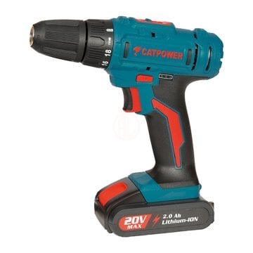 Catpower Akülü Vidalama Matkabı 5120 (2 x 2,0 Ah Akü)